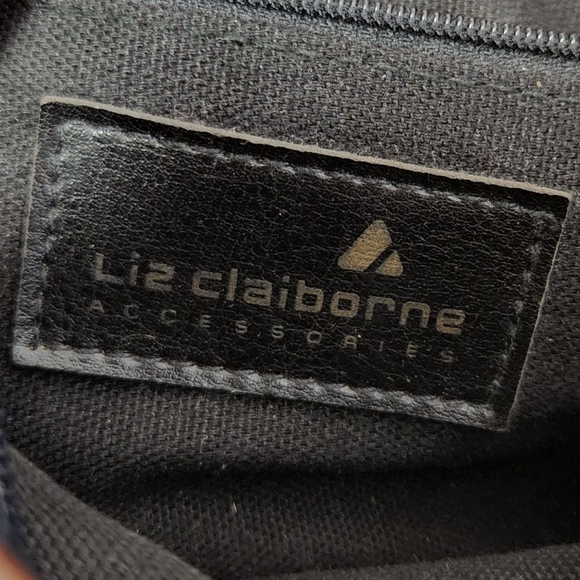 Vintage 90s Liz Claiborne Faux Leather Purse Bag Mini 1990s Preppy Academia Y2K - Picture 8 of 14